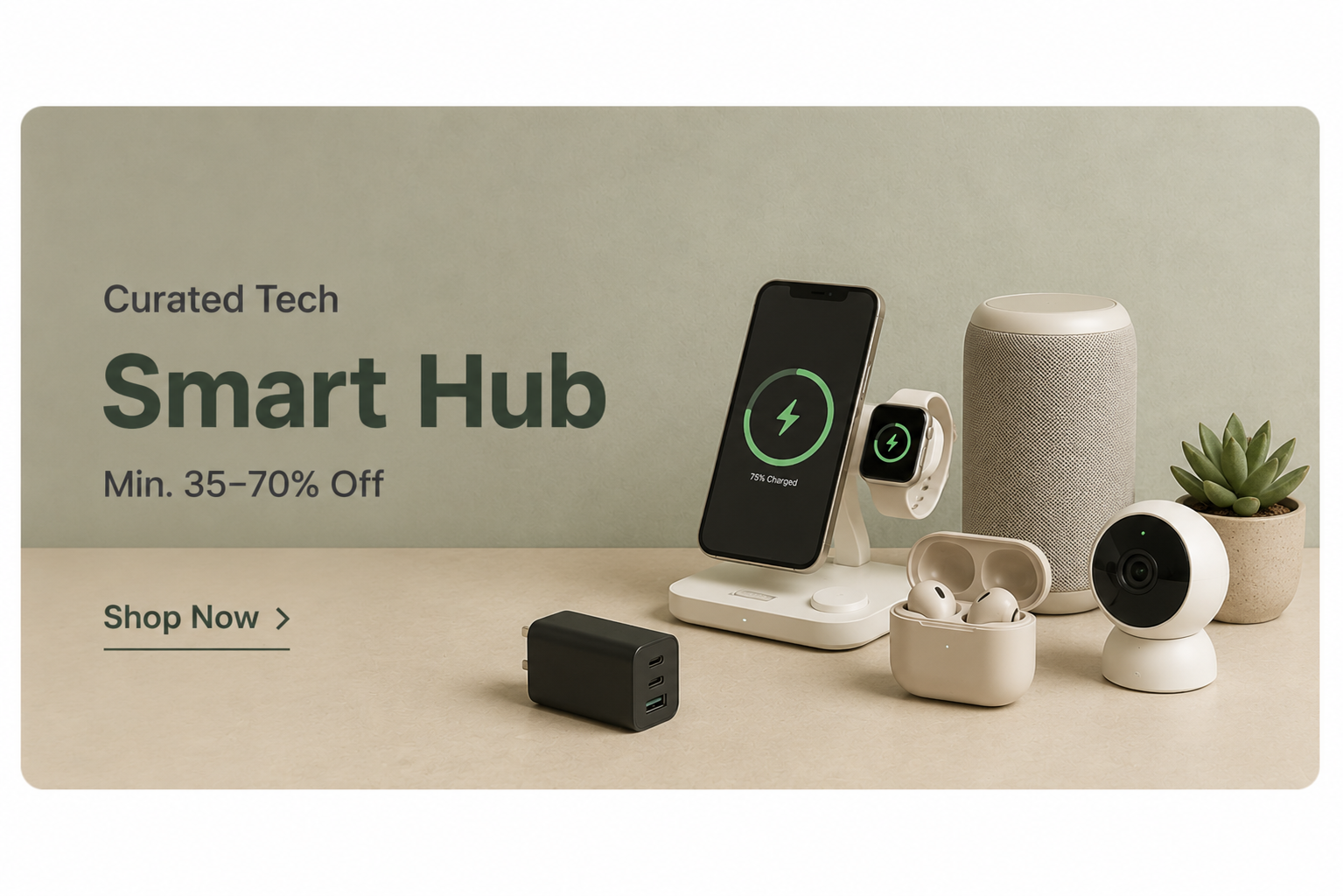 Curated tech/Smart hub