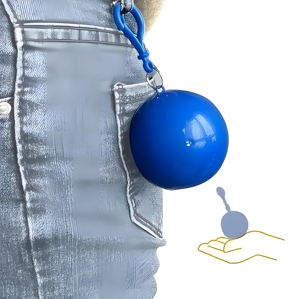 Unisex Portable Raincoat Ball