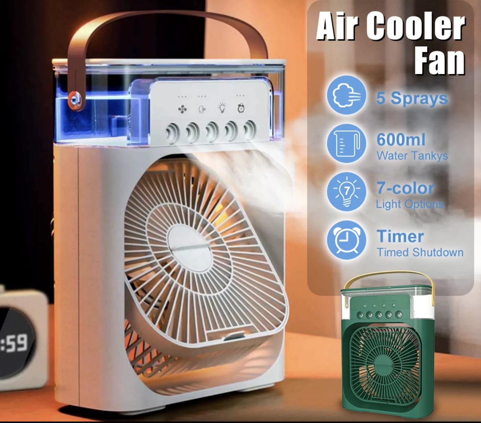 Portable Mini Air Cooler