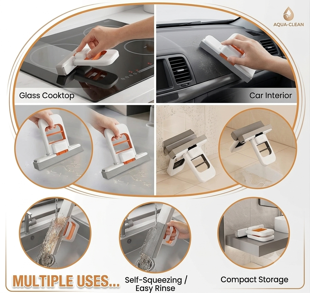 Mini Foldable Desktop Mop