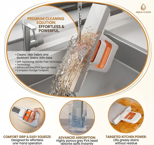Mini Foldable Desktop Mop