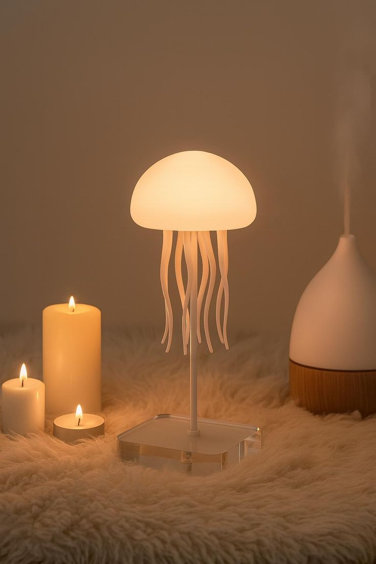 Jellyfish lamp