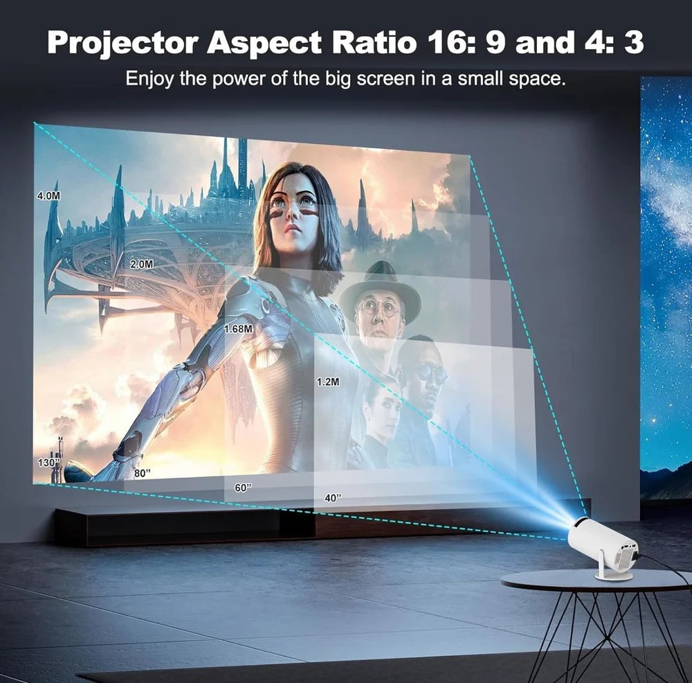 Portable Mini Projector Full Hd